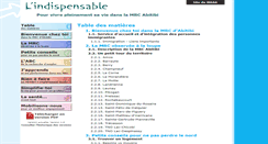 Desktop Screenshot of indispensable.mrar.qc.ca